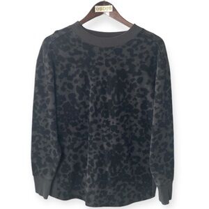 ALL in MOTION printed sweatshirt // L